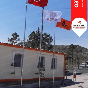 7 Metre Paslanmaz Krom Ekonomik Bayrak Direği - Görsel 5
