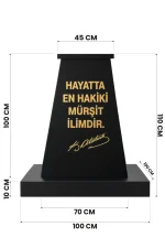 Atatürk Kaide Alt Tablalı (100'lük) - Görsel 2