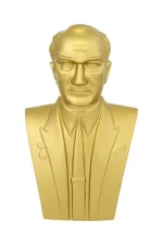 Atatürk Büstü (60cm Fiber)+ Kaide (100cm) İlkokul Modeli - Görsel 3