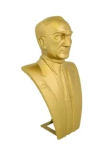 70 cm Alüminyum Atatürk Büstü - Görsel 2