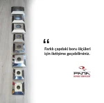 Bayrak Direği Dekoratif Taban Kare Rozeti Kapak (76-89-114) - Görsel 2