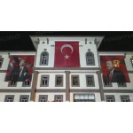 CEPHE BAYRAK ASMA SİSTEMİ OTOMATİK MOTORLU UZAKTAN KUMANDALI 300x450 CM - Görsel 5