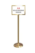 Yönlendirme Levhası Pirinç - Görsel 2
